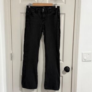 Curve Appeal Curve Creator High Rise Bootcut Jeans Faded Black Size 10/30